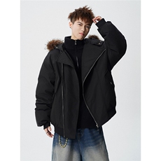 有90绒报告可拆卸毛领羽绒服派克服标90绒78197P268控428，男装羽绒服，星座226-1