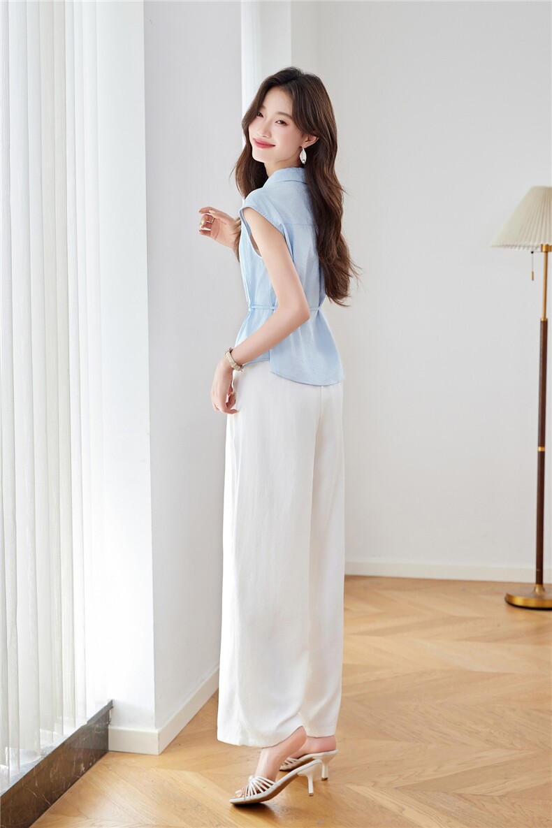 休闲/淑女2025年夏季两件套,女装套装/套裙,秀美人生