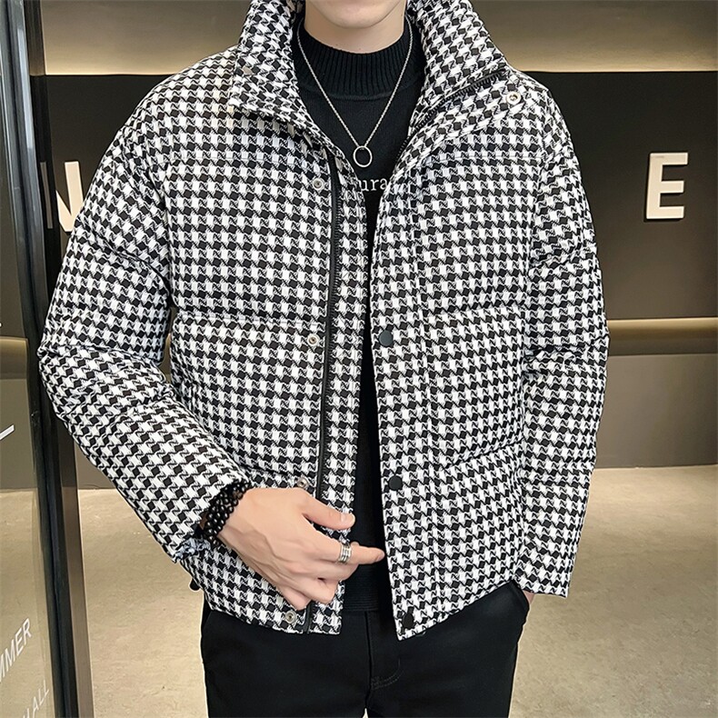 羽绒服男2025冬季新款宽松休闲面包服外套保暖B317/1825/P185,男装羽绒服,电商B317