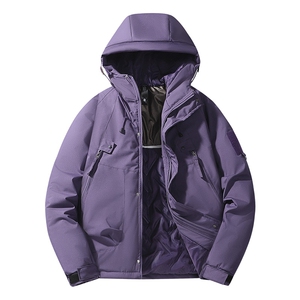 冲锋衣情侣户外登山服石墨烯发热内胆登山服滑雪加厚棉衣J90A-P60图片