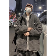 F557P52秋冬男装羊羔毛加厚外套冬装男装休闲时尚，女装短外套，星座512-6