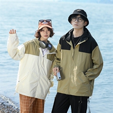 2025夏季男女同款时尚设计清凉情侣防晒衣P50，男装防晒衣，电商B388
