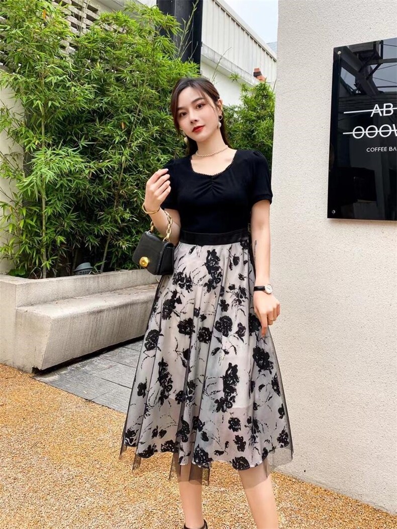 夏季新款连衣裙现货，女装连衣裙，MZ 慕姿