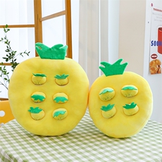 赞乐毛绒玩具 菠萝盘
