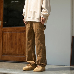 新款灯芯绒卡哈特伐木工装裤M~5XL XZ604-KG67-P65控78图片