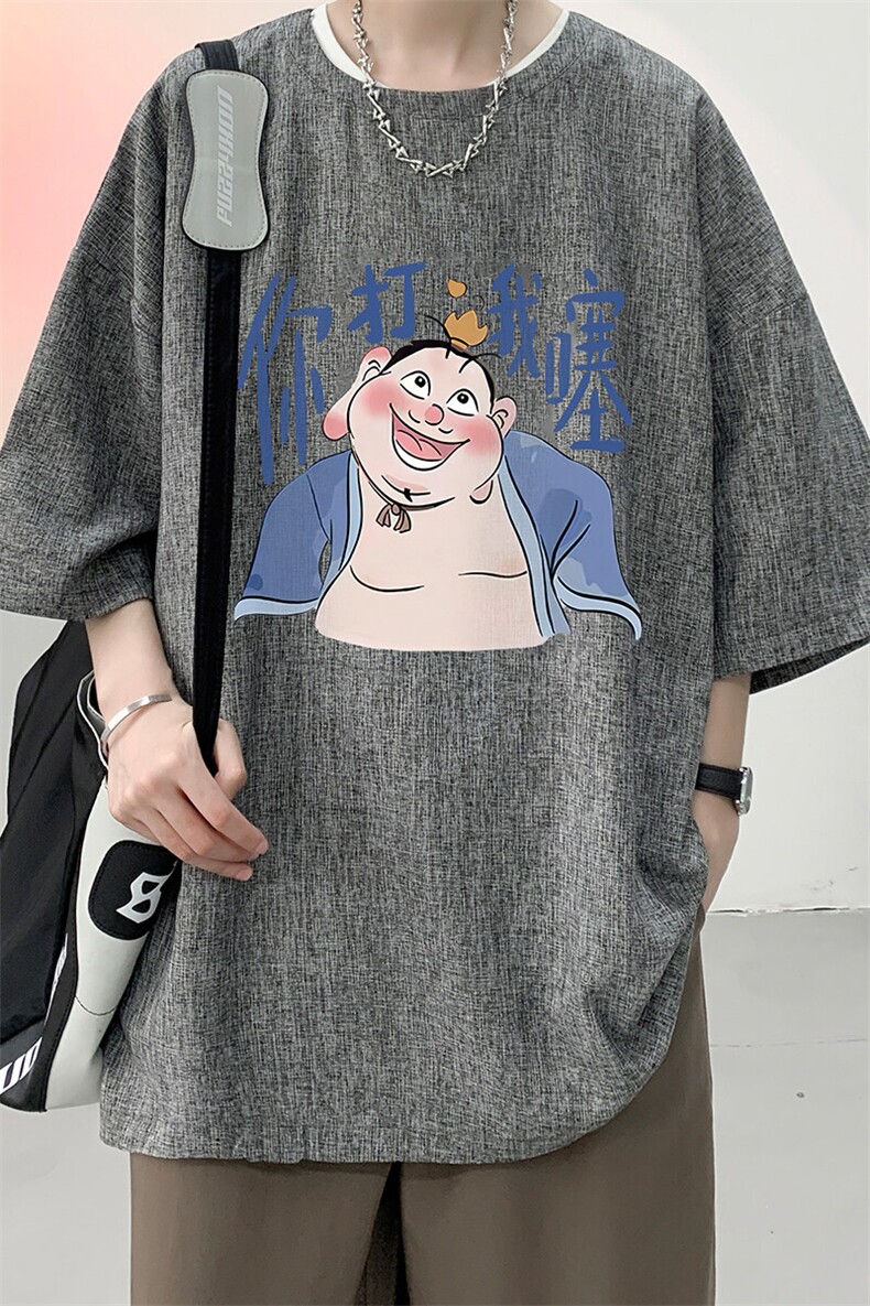 风复古亚麻短袖男棉麻t恤男半袖ZT71437-P35,男装T恤,电商A040