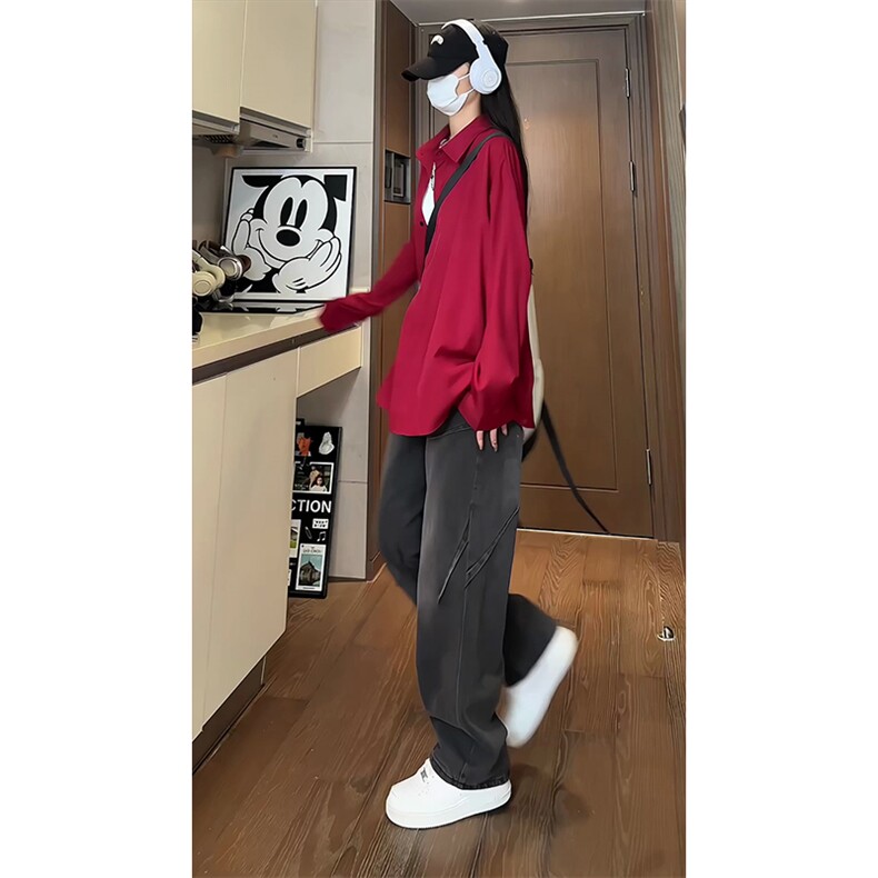 长期有货多色韩味冰丝长袖衬衫防晒7636-P40现货,男装防晒衣,电商A059