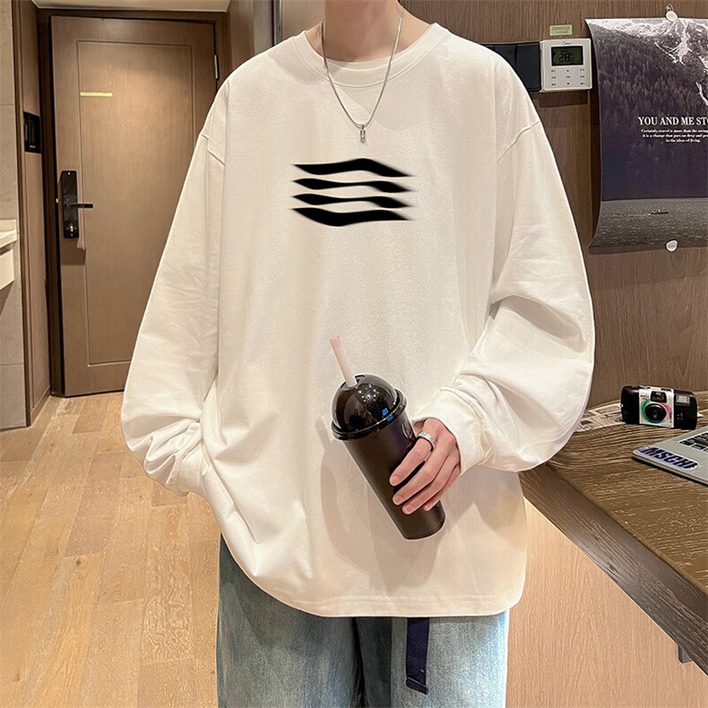 抖音得物供货量大从优可提供视频美式长袖T恤CT659特P25,男装T恤,电商A486