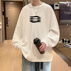 抖音得物供货量大从优可提供视频美式长袖T恤CT659特P25，男装T恤，电商A486