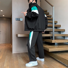 TH880-P85秋季新款男生套装学生夹克青少年上衣开衫大童裤子外套，男装休闲套装，星座507A（原星座306B-2）