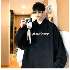 抖音供货、重磅360克现货加绒印花连帽卫衣HD019-1-LMWY44116-P40，男装卫衣，电商019-1