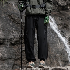 抖音品质秋季山系机能防水束脚宽松冲锋裤B315-K814-特p30控58，男装休闲裤，电商B315