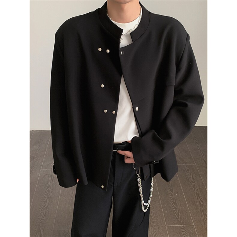 XF2607/P75春装新款现货新中式小西服男潮外套上衣图片