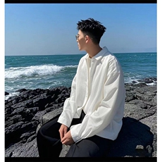 网图泡泡纱夏季潮流衬衫男抖音得物现货可送样A061-AC01011-特P40，男装衬衫，电商A061