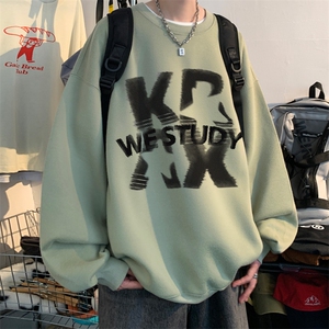 ！ 圆领卫衣男装港风长袖T恤男外套男WY155-P28图片