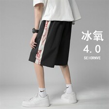 1405-1-ZY021-特P18控35冲王炸港风冰丝五分短裤男，男装休闲裤，星座715-1