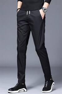 现货足夏季潮牌休闲裤子男青少年帅气弹力修身长裤X1915-p35，男装休闲裤，星座224