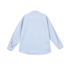 美式ins高街暗黑宽松条纹长袖衬衫SY2540-S-3XL-特P35图片
