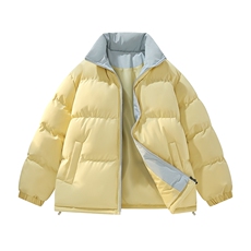 冬季街头撞色高街防寒新款加厚百搭棉服情侣保暖外套HY2006-P59，男装棉衣，星座610B-1
