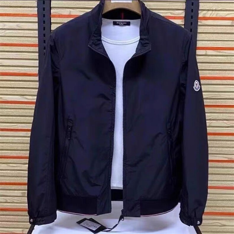 (网络图慎用有大货)小标轻奢夹克休闲立领外套313B-JK103-P100,男装夹克,星座313B