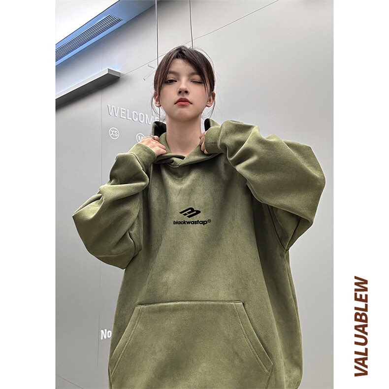 麂皮绒连帽卫衣直播品质重磅400克小三标印花JL7152-P45控78，男装卫衣，星座508（原C305）