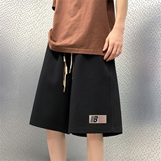 新款菠萝格直播抖音得物高品质宽松男中裤五分短裤K083P35控48，男装牛仔裤，电商C408(原B339-1)