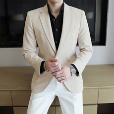 2025春季大货S-5XL男士休闲西装单西外套上衣DX6811P165，男装西服套装，电商D216