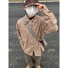 2026春夏新款提花格子长袖衬衫高品质现货衬衫CS258-P45，男装衬衫，星座301C-5
