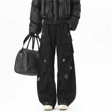 现货冬季加厚呢料宽松休闲工装裤A337-S209-特P58控108，男装工装外套，电商A337