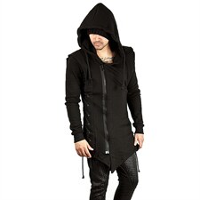 新款潮男装刺客信条卫衣暗黑系连帽宽松外套  XH13  P60图片