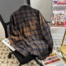 男士长袖格子衬衫CS523P30，男装衬衫，星座1116-2