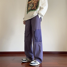 港风休闲裤宽松运动裤拖地裤束脚裤男KP862P45，男装休闲裤，星座1204-3