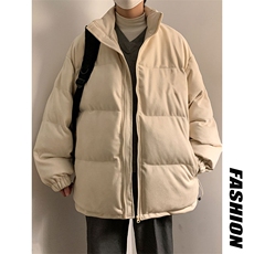 电商DSA028-KBMYC冬季新款麂皮绒立领棉衣男，男装棉衣，电商A028