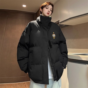 抖音得物品质深度库存三防面料假两件格子棉衣外套棉服66658特P85图片