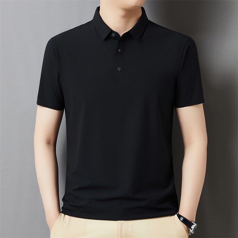 2026夏季休闲时尚无痕Polo衫短袖夏季青年百搭T恤上衣HMX4004-P60,男装Polo衫,星座1105-3