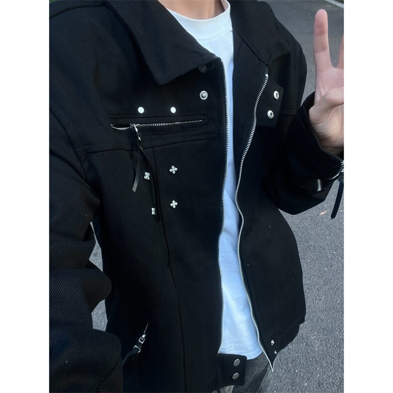 【有货】美式高街纯棉外套男春秋高级感夹克JK8326CC-特P75,男装夹克,星座1007（原301D）