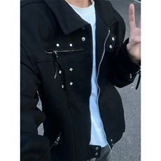 【有货】美式高街纯棉外套男春秋高级感夹克JK8326CC-特P75，男装夹克，星座1007（原301D）