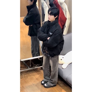 1506-1/MD8501/P72冬季棉服棉衣男生加厚保暖面包服运动休闲潮牌图片
