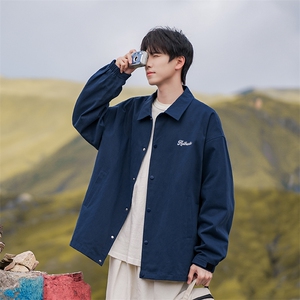B225-W8594-P94-X118- -背后图案夹克-发泡全棉图片