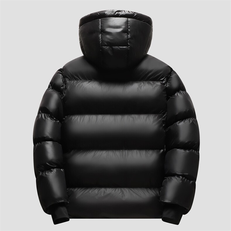 时尚短款黑金鹅绒羽绒服男士冬季保暖青年加厚新款外套男上衣,男装棉衣,电商B212（原钱塘6029）