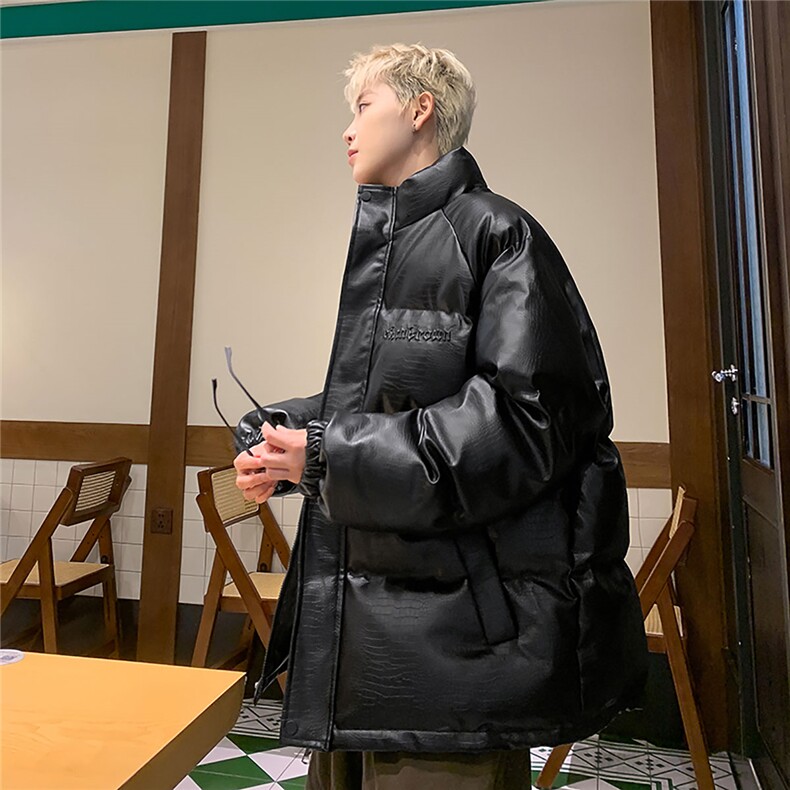 港风鳄鱼纹钢印字母设计棉衣男MY77093P120控168抖音控198,男装棉衣,星座226-1