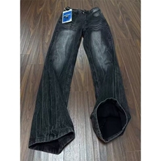 现货美式复古微喇叭宽松直筒牛仔裤男K8394/P47，男装牛仔裤，星座205-3
