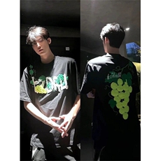 特殊工艺网球毛巾刺绣高品质260克双纱纯棉美式高街短袖T恤，男装T恤，电商A486