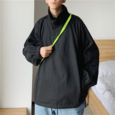 2021新款立领卫衣男韩版潮流秋外套半拉链嘻哈上衣夹克W1179-P60，男装夹克，星座512-4