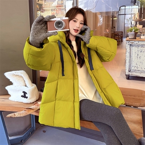 现货新款2167-P385-K569新G标90绒中长款羽绒服图片