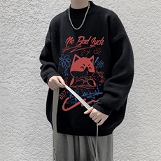 控68半高领毛衣男士大码针织衫男毛线衣男M18226-P45加绒款-P65，男装针织衫/毛衣，电商A040