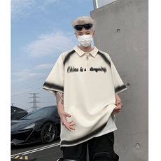 polo衫短袖t恤男夏季宽松休闲半拉链体恤衫XZ514-2-202487-P63，男装T恤，星座514-2(原B239)