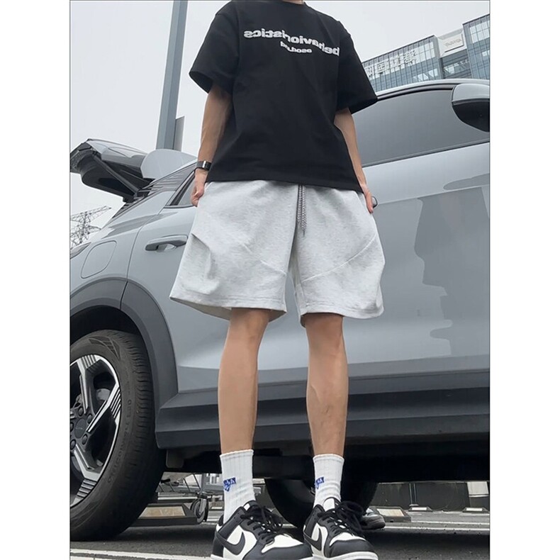 夏季韩版情侣同款清爽短裤百搭潮流高街舒适休闲裤K757TP28控49,男装休闲裤,电商A102B