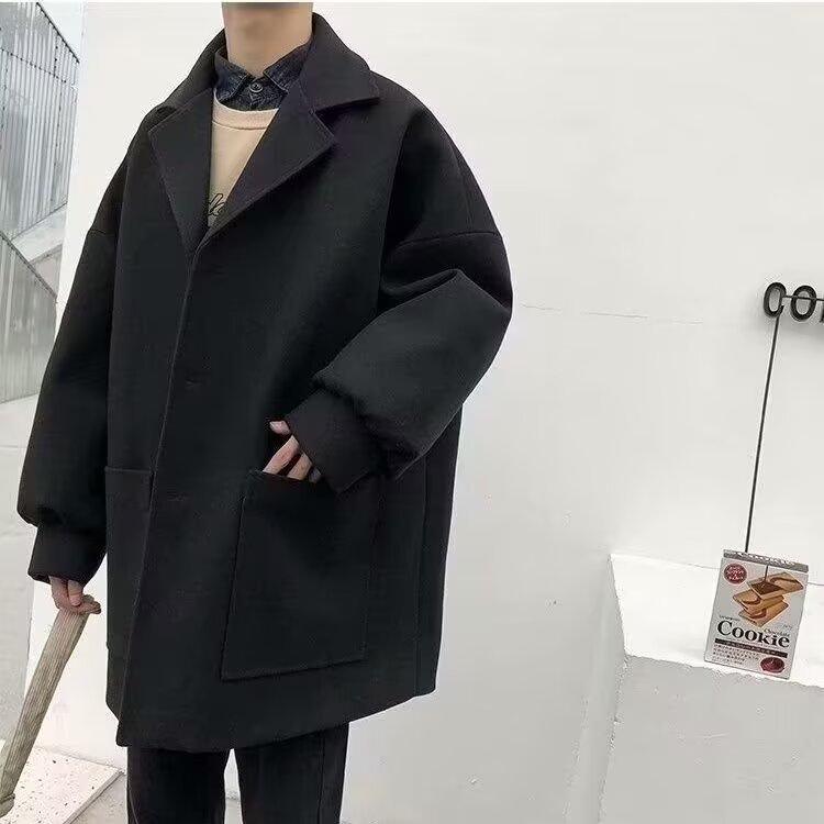 1506-1/G24090/P59宽松格子毛呢夹克上衣春秋季盐系外套1,男装夹克,星座1506A
