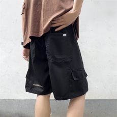 2024男春夏新款青少年时尚休闲短裤潮D121P28，男装牛仔裤，星座1116-2